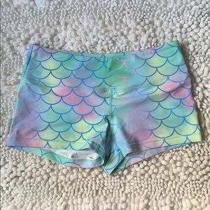 Feed Me Fight Me Mermaid Shorts
